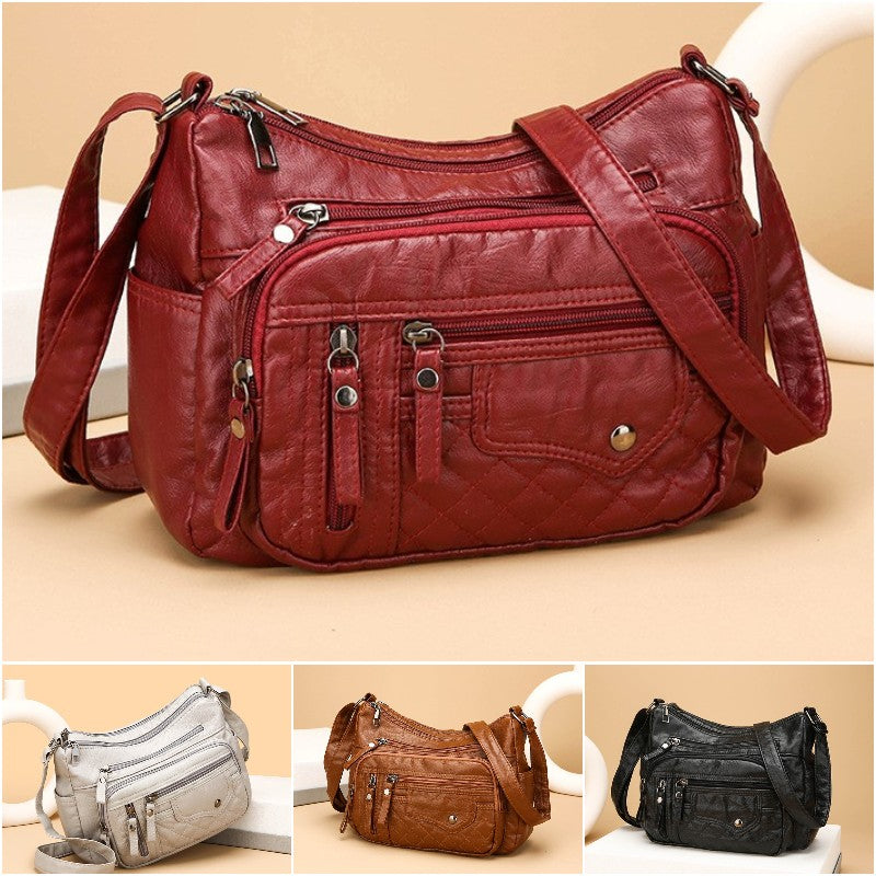 👜2026 új, nagy kapacitású puha bőr válltáska/crossbody táska