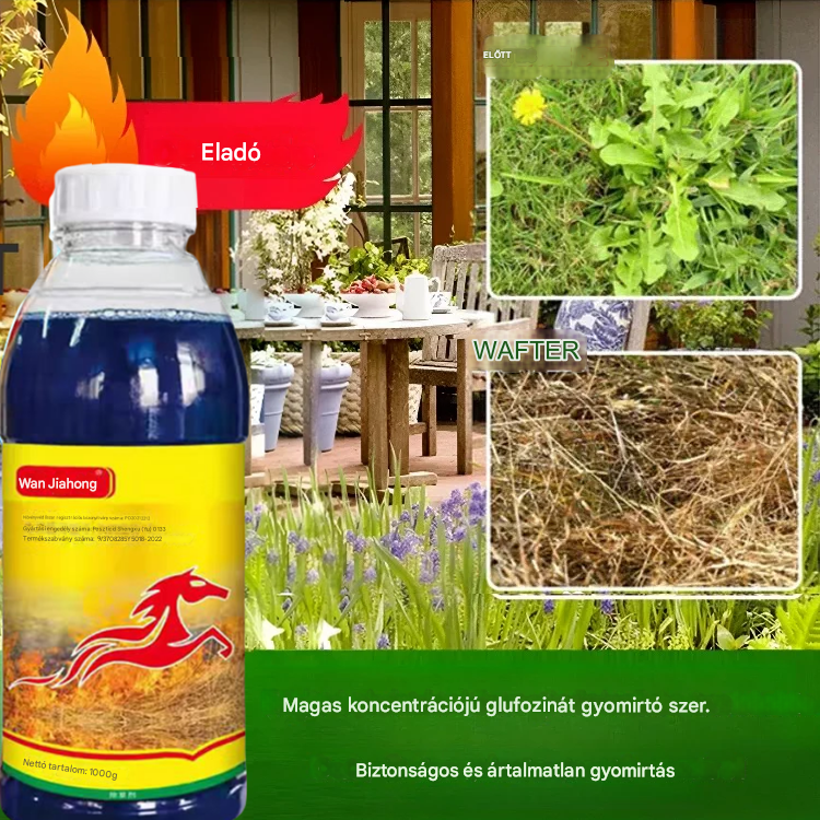 【Vásároljon 1-et, kap 2-t ingyen】 Erősen koncentrált glufozinát-ammónium gyomirtó