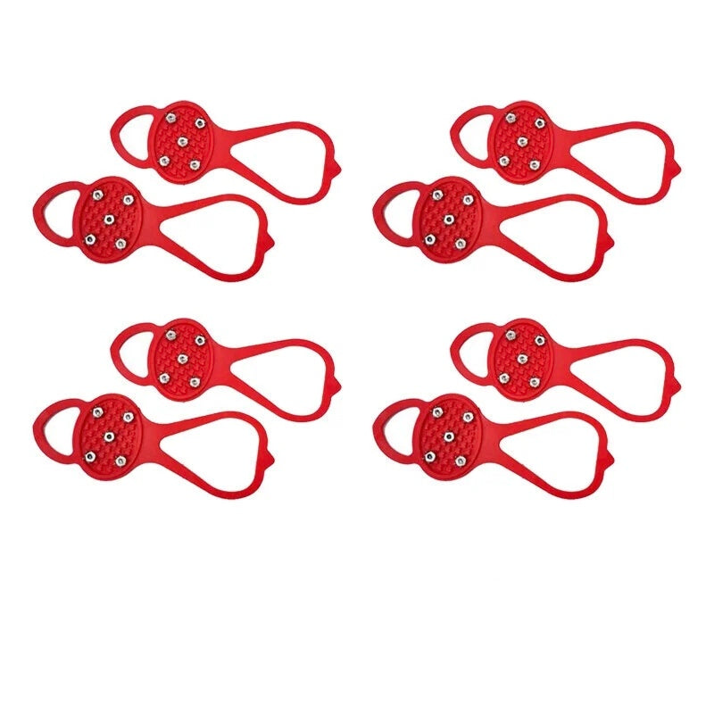 Téli utazási kellékek💥 (4 páros készlet) Csúszásmentes szilikon görkorcsolyavédők