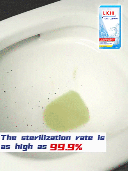 🌟【3 doboz】Erős WC-tisztító pezsgőtabletták