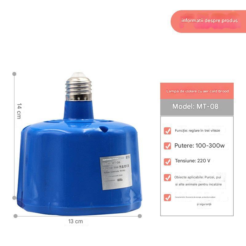 🌈【Vásároljon 1, kap 1 ingyen】🐣🔥🌡️ Intelligens állandó hőmérsékletű fűtőlámpa baromfihoz