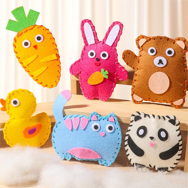 🧵【Vegyél 1-et és kapsz 1-et ingyen】DIY varrókészlet, kézzel készített és szórakoztató gyerekeknek