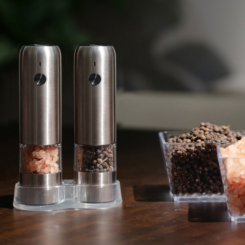 Mini elektromos borsdaráló, háztartási bors- és tengeri sódaráló