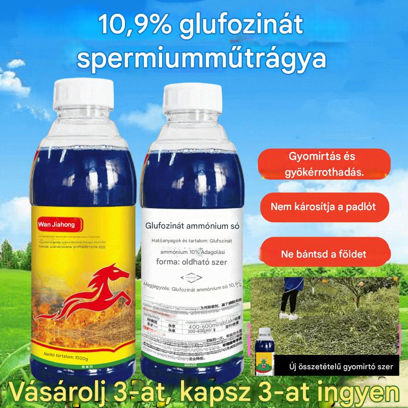 【Vásároljon 1-et, kap 2-t ingyen】 Erősen koncentrált glufozinát-ammónium gyomirtó
