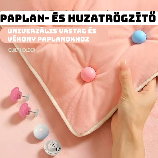 ✨ 【20 db】Paplanrögzítő - Stabil és Könnyen Használható! 📍Univerzális vastag és vékony paplanokhoz
