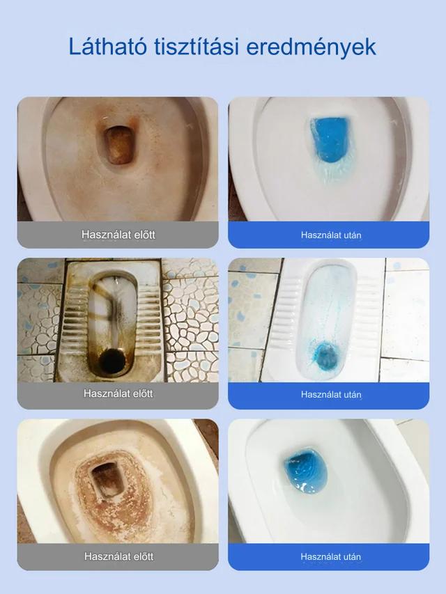 🌟【3 doboz】Erős WC-tisztító pezsgőtabletták