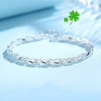 ✨【Vásároljon 1-et, kap 1-et ingyen】💖Új divatos 925 sterling ezüst női karkötő🍀