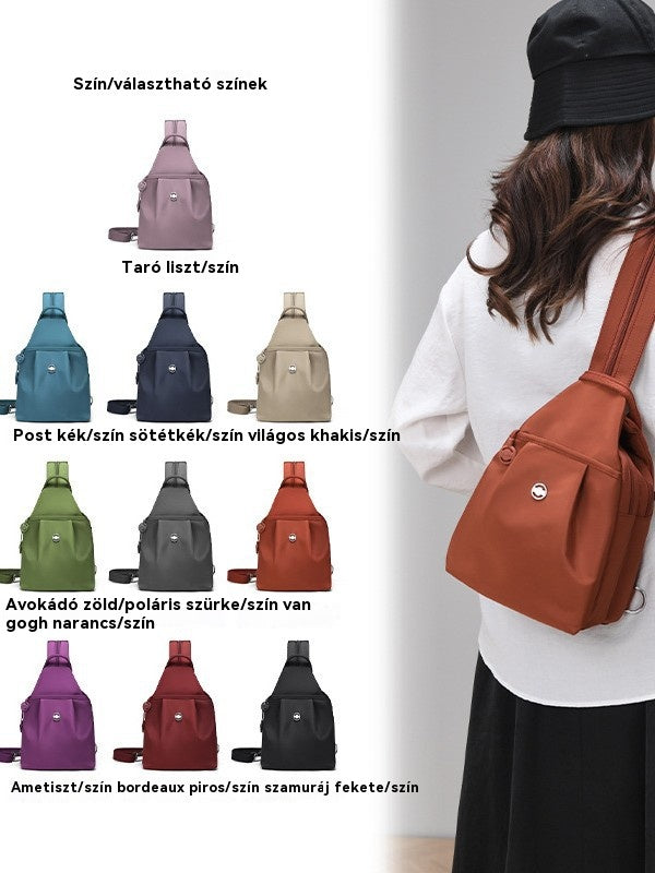 👜 Átalakítható, többzsebes hátizsák és keresztpántos táska