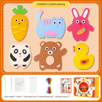 🧵【Vegyél 1-et és kapsz 1-et ingyen】DIY varrókészlet, kézzel készített és szórakoztató gyerekeknek