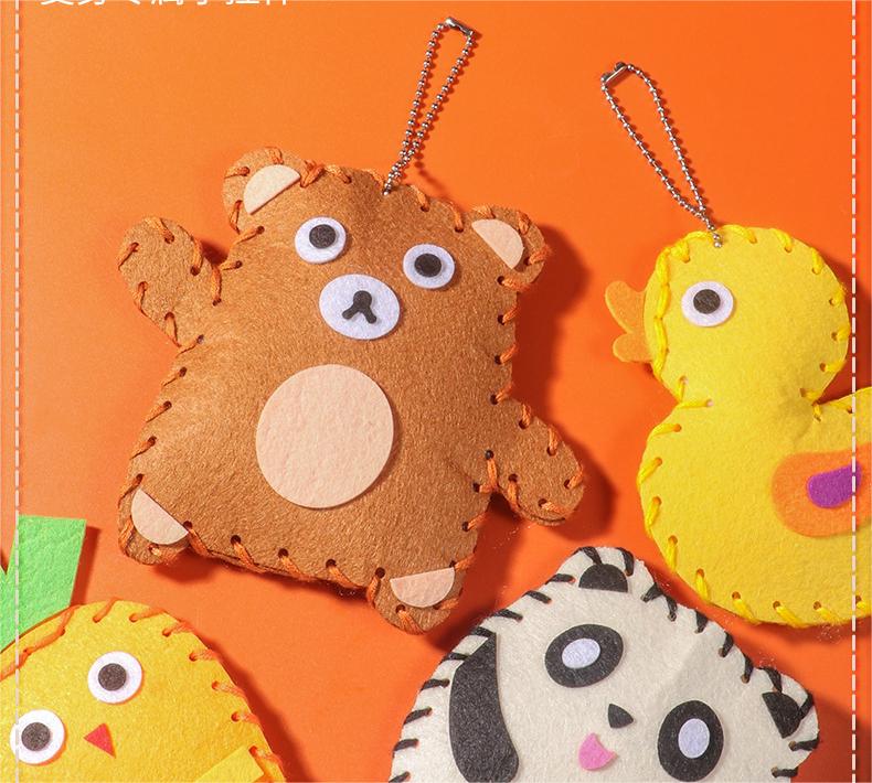 🧵【Vegyél 1-et és kapsz 1-et ingyen】DIY varrókészlet, kézzel készített és szórakoztató gyerekeknek