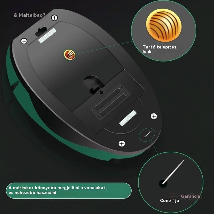 【Vásárolj 1-et és kapsz 1-et ajándékba】🔴 Lézeres derékszögű szintező 2 az 1-ben – Gyors és pontos jelölés zsinór nélkül