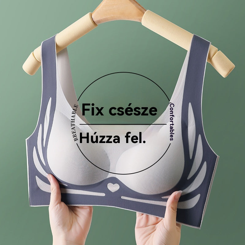😍【2 db-os készlet】Női egyrészes vezeték nélküli melltartó❤️【40-85kg】