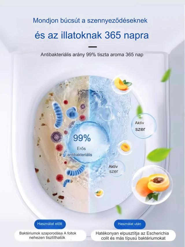 🌟【3 doboz】Erős WC-tisztító pezsgőtabletták