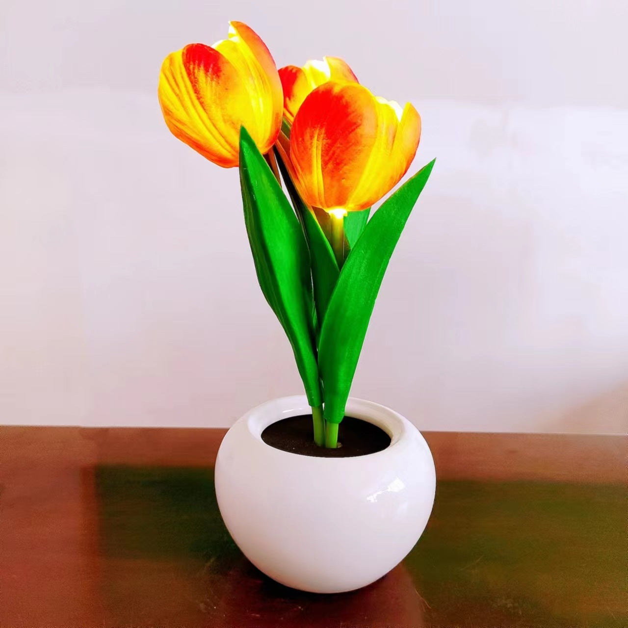 LED tulipán asztali lámpa